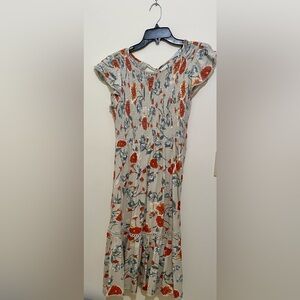 Floral Smocked Dress